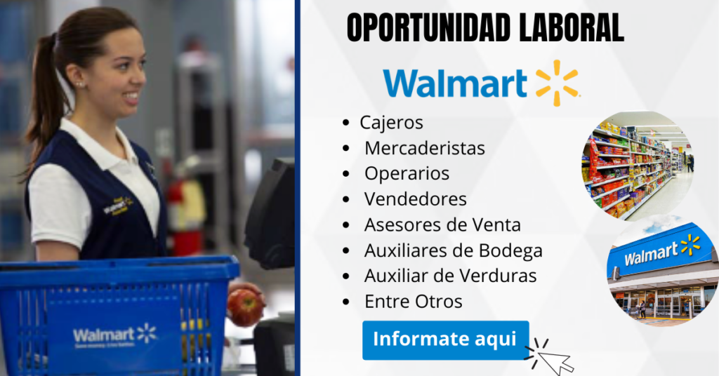 EMPLEOS EN WALMART, TRABAJOS EN WALTMART, WALMART MEXICO, walmart chile, trabajos en chile, empleos en mexico, empleos en guatemala, empleos walmart