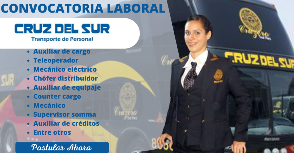 CONVOCATORIA DE TRABAJO EN CRUZ DEL SUR